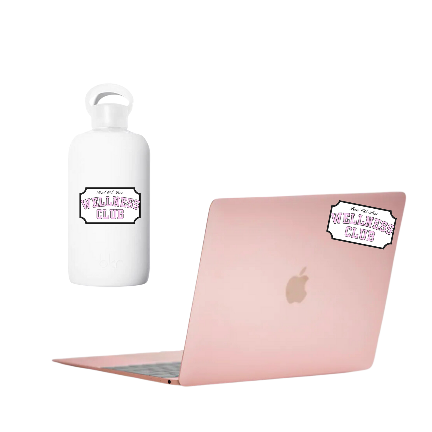 Seed Oil-Free Wellness Club Sticker