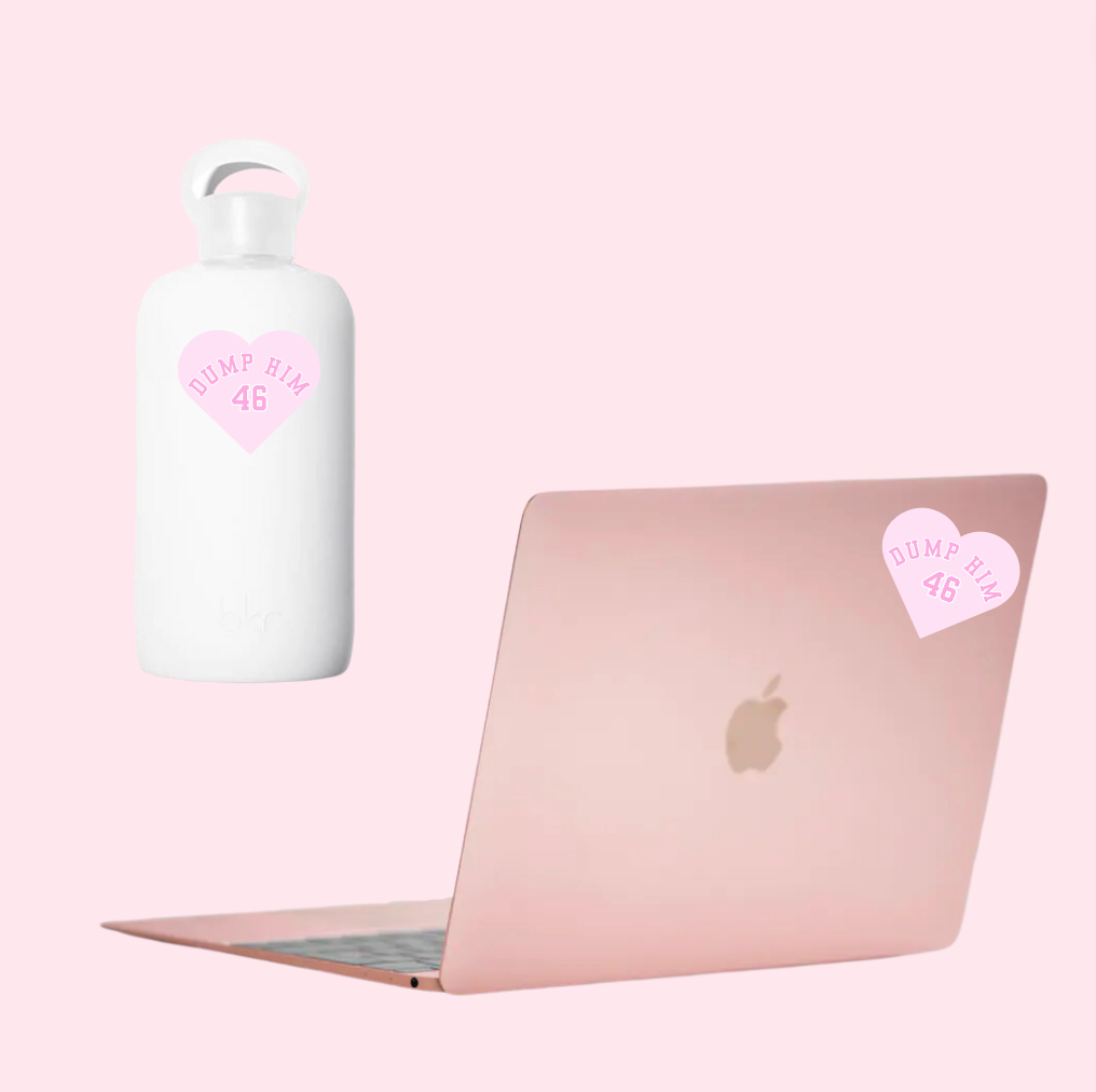 Dump Him 46 Sticker.