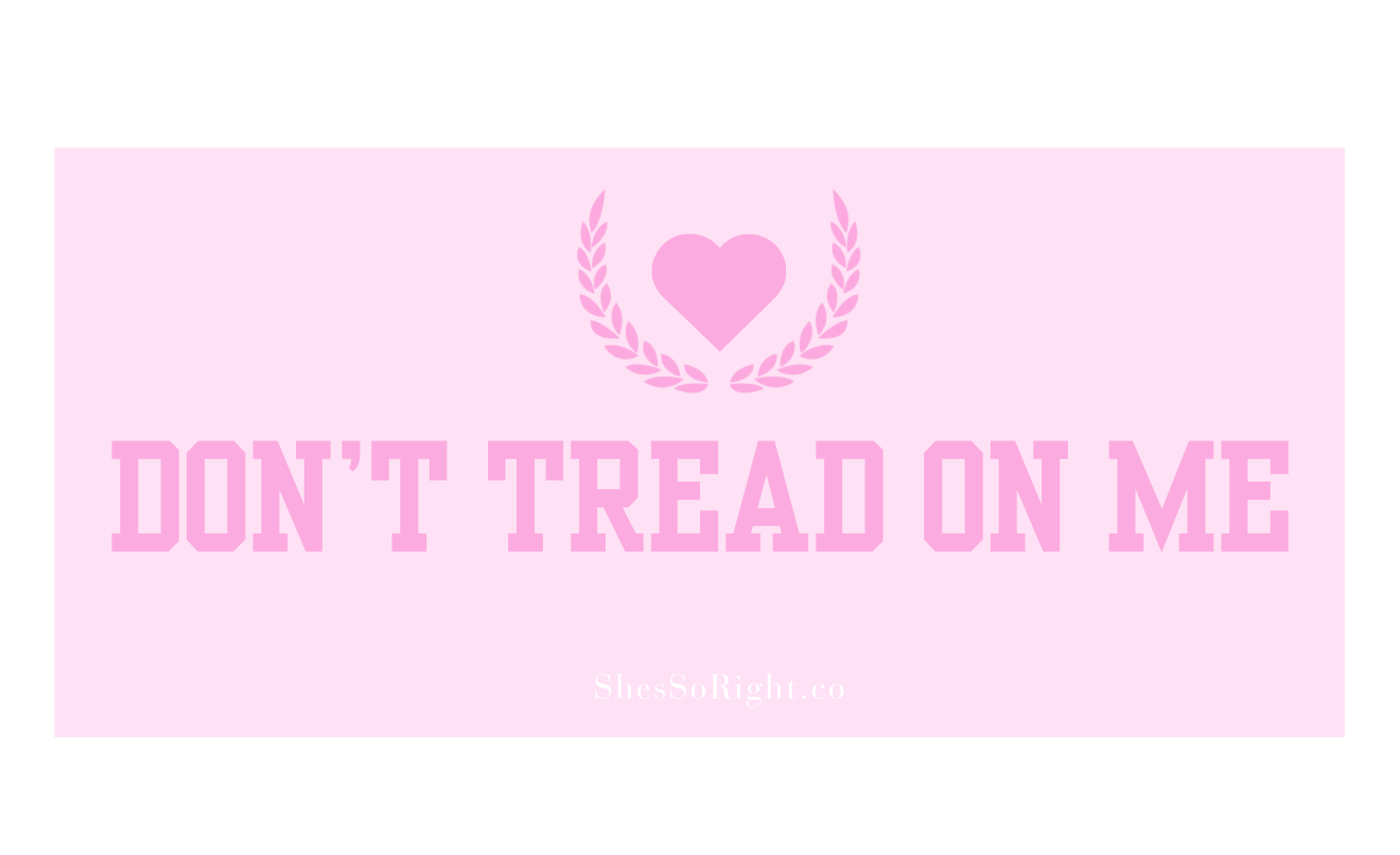 Don't Tread On Me Bumper Sticker