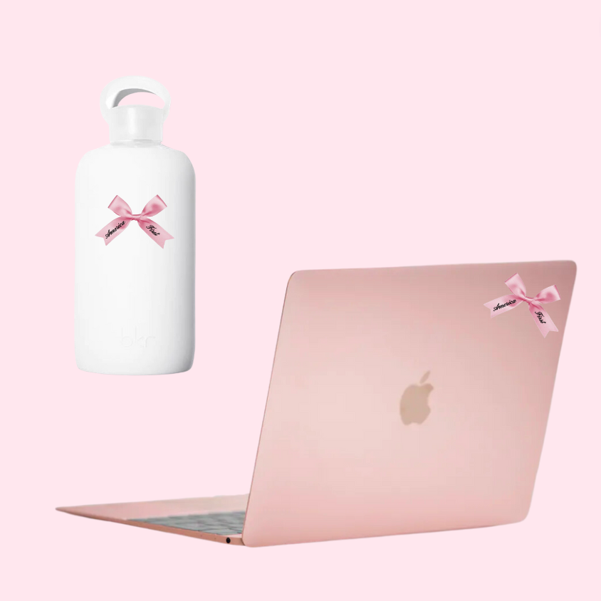 America First Bow Sticker.