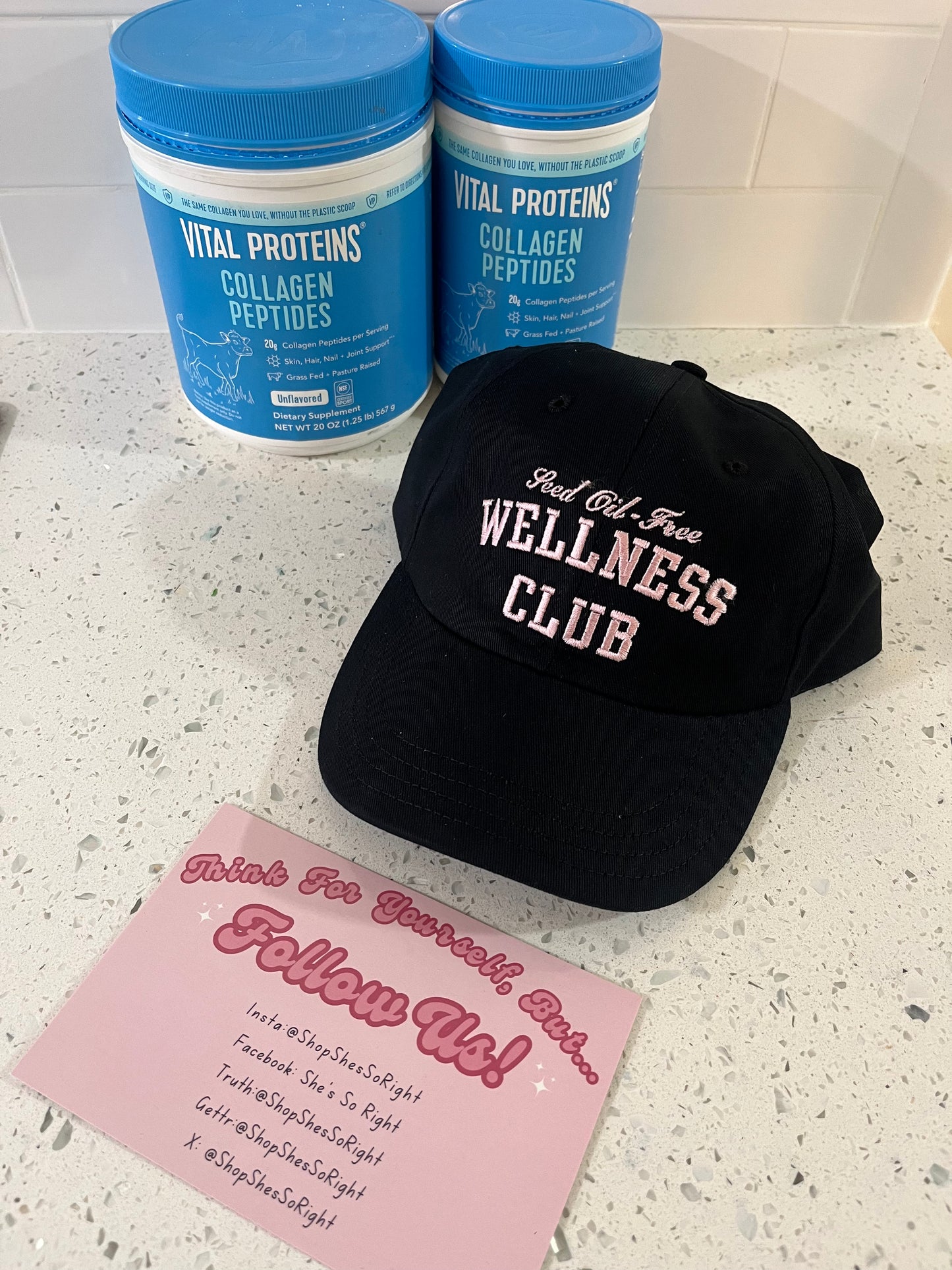 Seed Oil-Free Wellness Club Hat