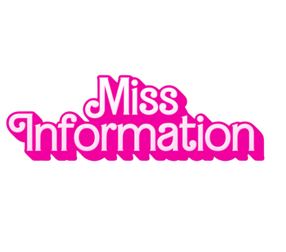 Miss Information Sticker